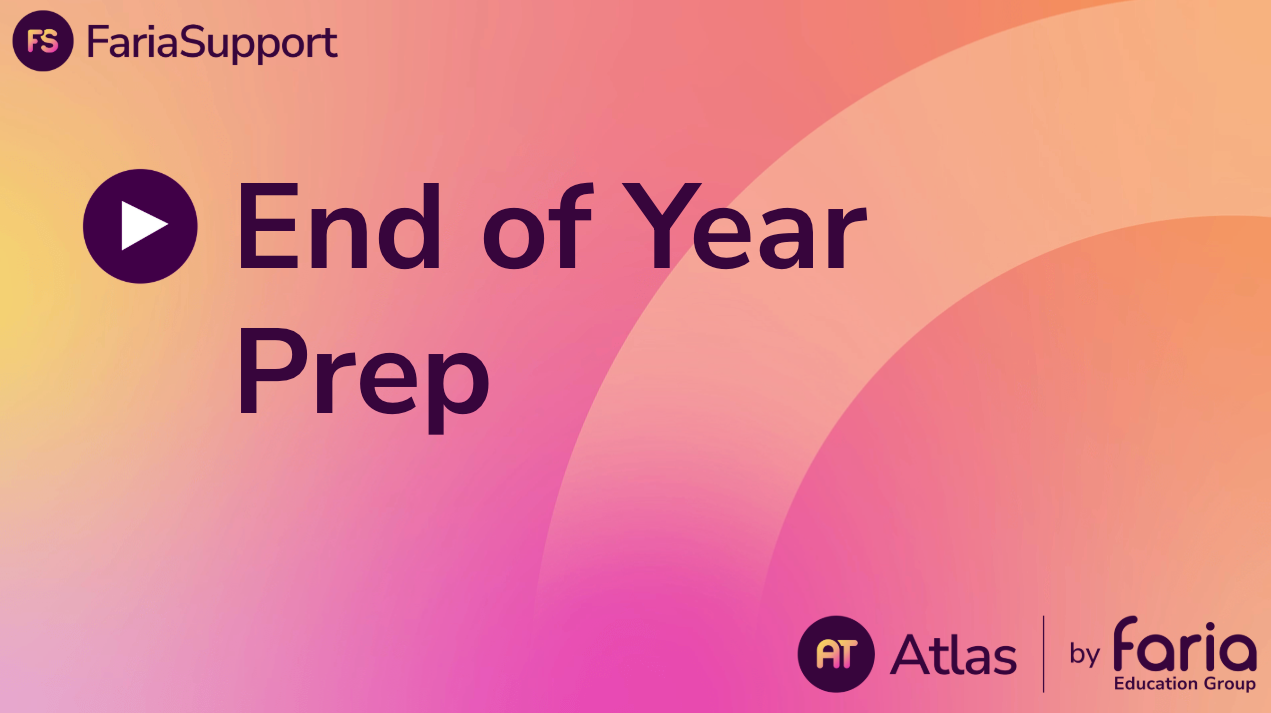 Preparing Atlas for a New Year